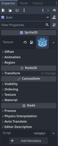 sprite inspector
